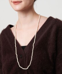 UNITED ARROWS | イミテーションパール ノット ネックレス(ネックレス)