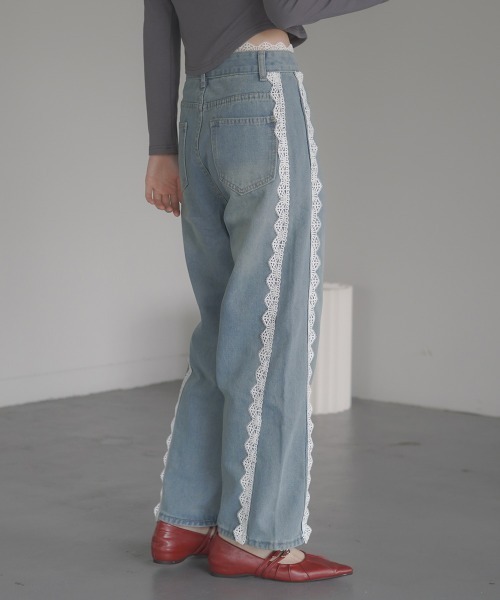 FRAMeWORK ストレートデニムパンツ グレー 40 フレームワーク FRAMeWORK ≪追加≫デニムストレートパンツ2