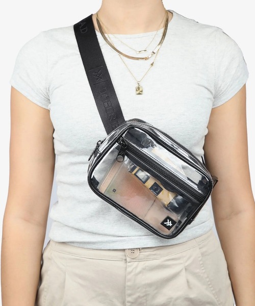 THREAD(スレッド)の「THREAD/スレッド ボディバッグ PACK BAGS BB-SP22/FP-F21(ボディバッグ/ウエストポーチ・メンズ・ブラック/キャメル/クリア・ONE)」の3枚目の写真