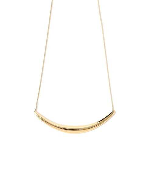 Demi-Luxe BEAMS（デミルクス ビームス）の「クレセント ムーン ネックレス .M（ネックレス・レディース・ゴールド/シルバー・ONE SIZE）」の9枚目の写真