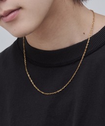 WYZ surgical stainless（ダブリューワイゼットサージカルステンレス）の「【 金属アレルギー対応 】サージカルステンレス シンプルチェーンネックレス（ネックレス・メンズ）」