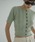 CLANE�i�N���l�j�́uW FACE RIB KNIT CARDIGAN�i�J�[�f�B�K��/�{�����j�v�b�~���g