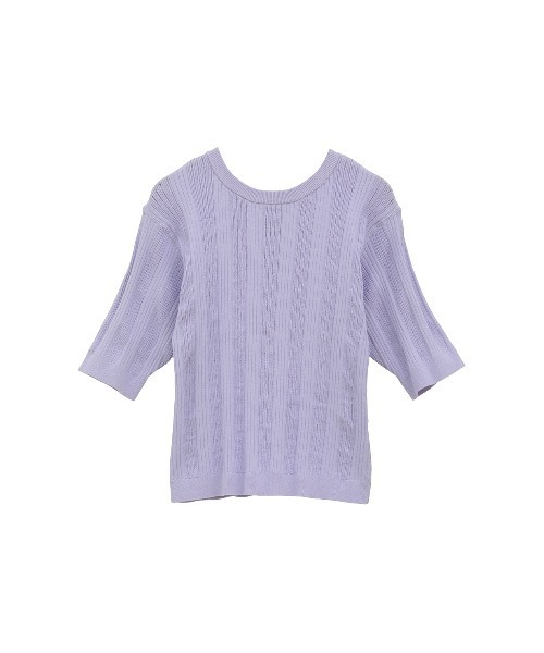 トップス clane W FACE RIB KNIT CARDIGAN セール】W FACE RIB KNIT CARDIGAN（カーディガン/ボレロ）｜CLANE