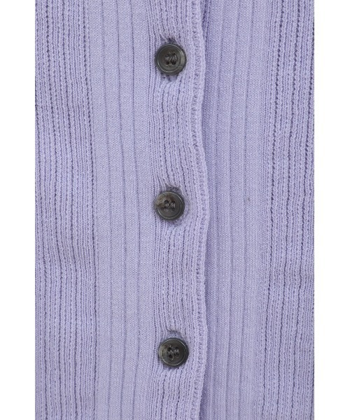 W FACE RIB KNIT CARDIGAN（カーディガン/ボレロ）｜CLANE