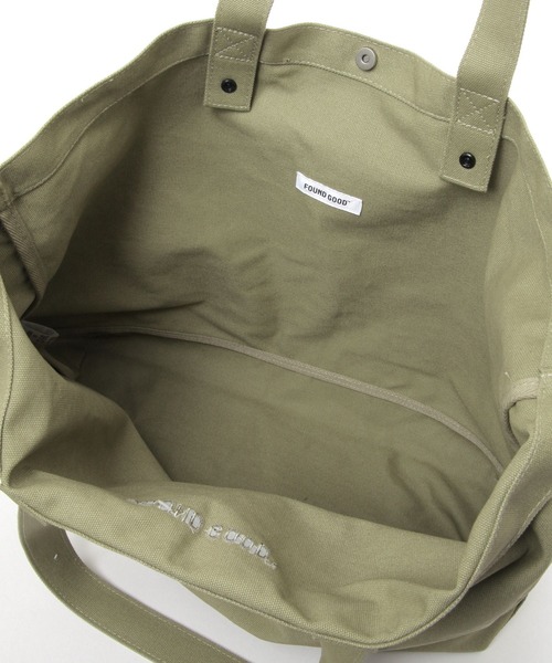 FOUND GOOD（ファウンドグッド）の「サコッシュツキトートバッグM（トートバッグ・メンズ・グレー系/ベージュ/グリーン系8・FREE）」の16枚目の写真