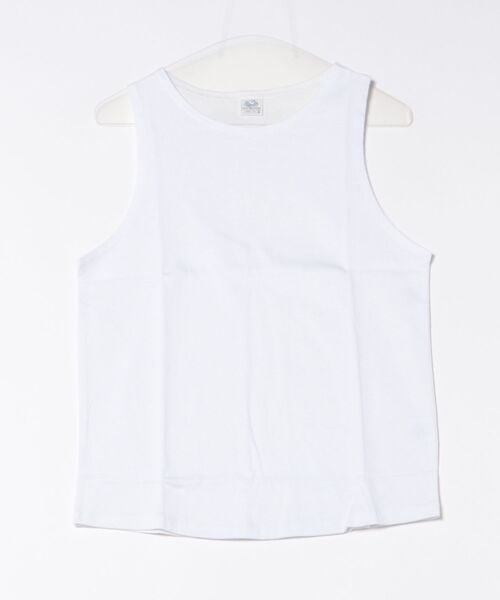 FRUIT OF THE LOOM（フルーツオブザルーム）の「/FRUIT OF THE LOOM Women's 260g ヘビーウェイト カラータンクトップ（タンクトップ・レディース・サックスブルー/グレー/サーモンピンク/ブラック/ホワイト/インディゴブルー・M/S/L）」の2枚目の写真