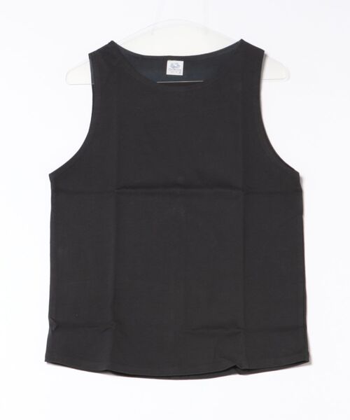 FRUIT OF THE LOOM（フルーツオブザルーム）の「/FRUIT OF THE LOOM Women's 260g ヘビーウェイト カラータンクトップ（タンクトップ・レディース・サックスブルー/グレー/サーモンピンク/ブラック/ホワイト/インディゴブルー・M/S/L）」の7枚目の写真