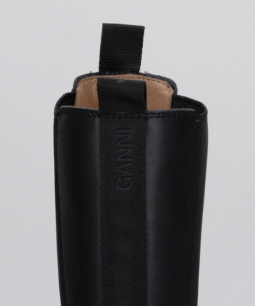 GANNI（ガニー）の「GANNI/ガニー Cleated High Chelsea Boot / S2575 / チェルシーブーツ / チャンキー / ロングブーツ（ブーツ・レディース・ブラック・38/37/36）」の10枚目の写真