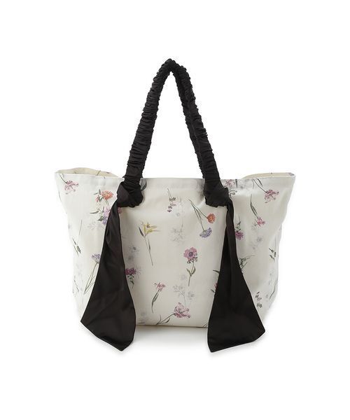 SNIDEL HOME(スナイデルホーム)の「オーガニックキャンバストート -BIG-(FLOWER)(トートバッグ・レディース・ブラック/ピンク・F)」の11枚目の写真