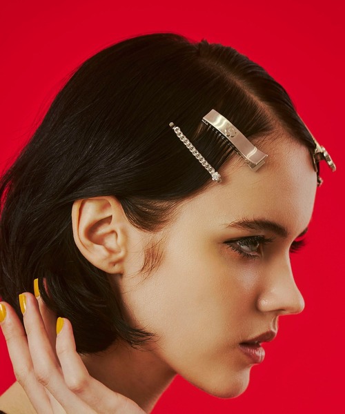 MARY QUANT)METAL CHAIN HAIR PIN SET（ヘアピン）｜MARY QUANT