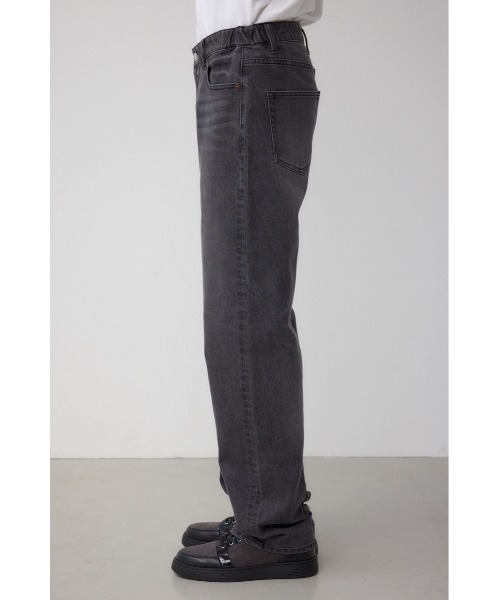 AZUL by moussy(アズールバイマウジー)の「AZUL DENIM スリムストレート(デニムパンツ・メンズ・ライトブラック/ワンウォッシュ・SMALL/MEDIUM/LARGE)」の7枚目の写真