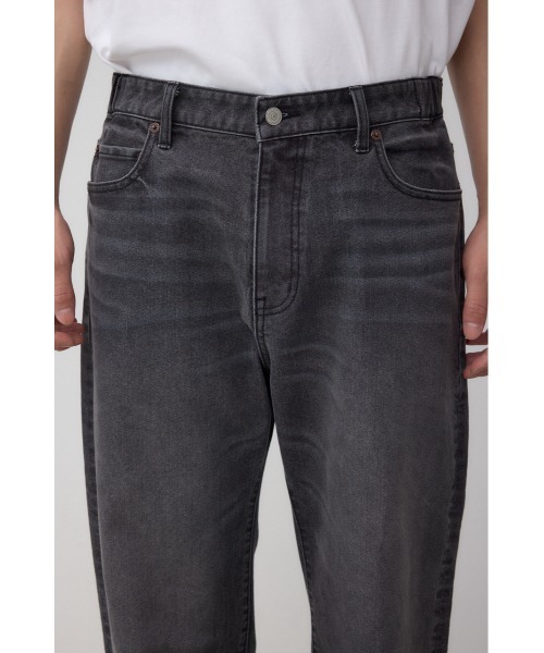AZUL by moussy(アズールバイマウジー)の「AZUL DENIM スリムストレート(デニムパンツ・メンズ・ライトブラック/ワンウォッシュ・SMALL/MEDIUM/LARGE)」の9枚目の写真