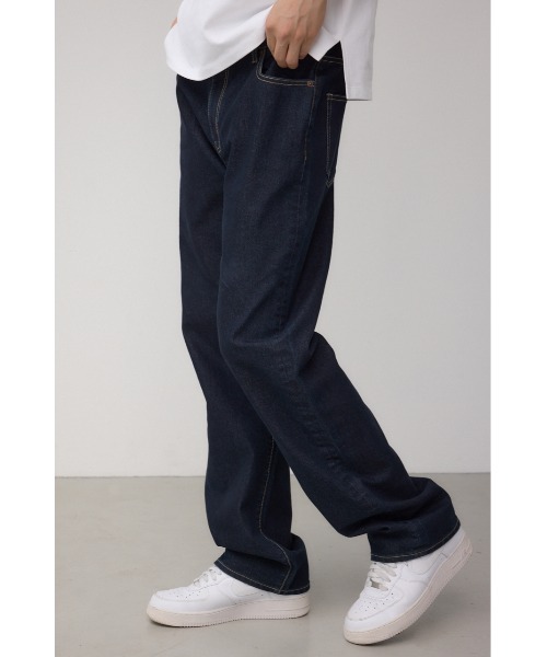 AZUL by moussy(アズールバイマウジー)の「AZUL DENIM スリムストレート(デニムパンツ・メンズ・ライトブラック/ワンウォッシュ・SMALL/MEDIUM/LARGE)」の14枚目の写真