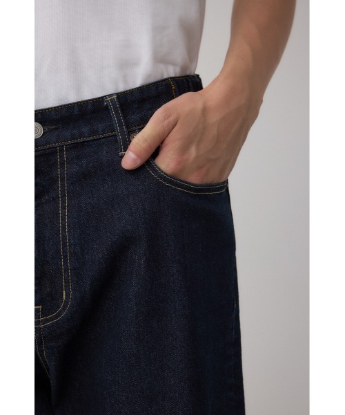 AZUL by moussy(アズールバイマウジー)の「AZUL DENIM スリムストレート(デニムパンツ・メンズ・ライトブラック/ワンウォッシュ・SMALL/MEDIUM/LARGE)」の22枚目の写真