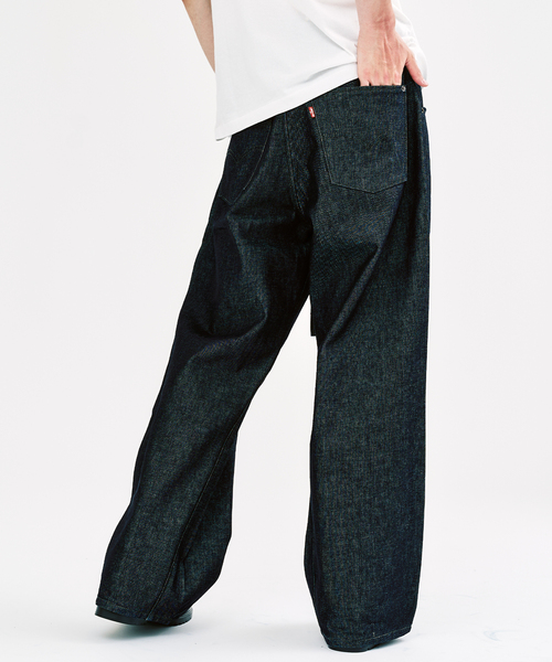 Levi's(リーバイス)の「LEVI’S(R)/リーバイス(R) 別注 TWISTED BELTED デニムパンツ L30(デニムパンツ・メンズ・ネイビー・36/34/32/30/28)」の7枚目の写真