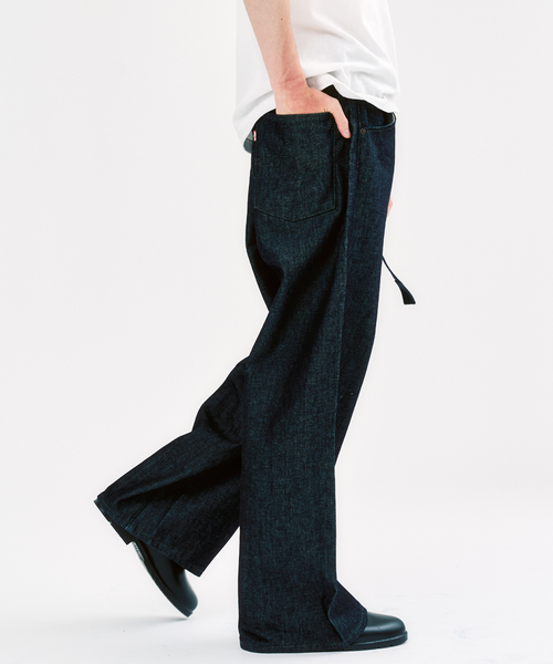 Levi's(リーバイス)の「LEVI’S(R)/リーバイス(R) 別注 TWISTED BELTED デニムパンツ L30(デニムパンツ・メンズ・ネイビー・36/34/32/30/28)」の6枚目の写真