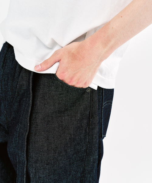 Levi's(リーバイス)の「LEVI’S(R)/リーバイス(R) 別注 TWISTED BELTED デニムパンツ L30(デニムパンツ・メンズ・ネイビー・36/34/32/30/28)」の4枚目の写真