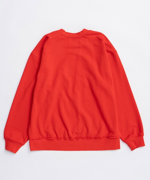MAISON SPECIAL（メゾンスペシャル）の「Silicon Print Sweatshirt/シリコンプリントスウェット（スウェット・レディース・イエロー/レッド/ブラック/ホワイト・FREE）」の21枚目の写真