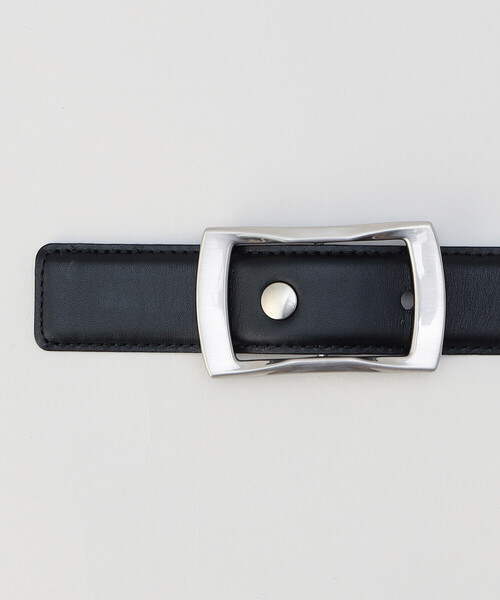 COMME CA MEN（コムサメン）の「フリコバックル ベルト（ベルト・メンズ・ブラック・FREE）」の2枚目の写真