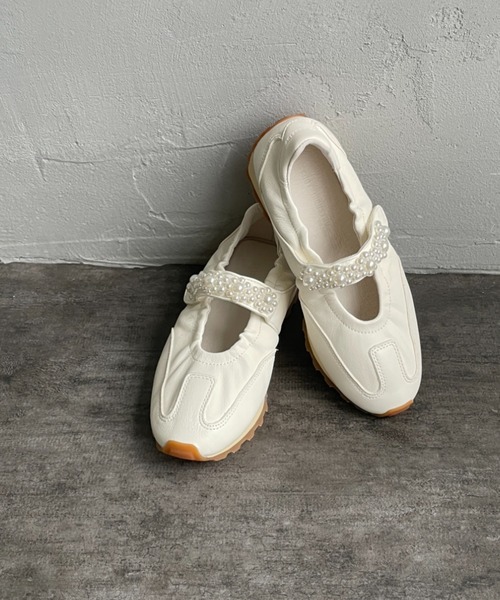 【Zozozotown】FOOT INDUSTRY メリージェーン FOOT INDUSTRY/フット インダストリー] パール メリージェーン