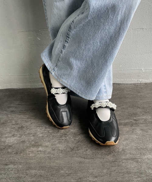 FOOT INDUSTRY/フット インダストリー] パール メリージェーン