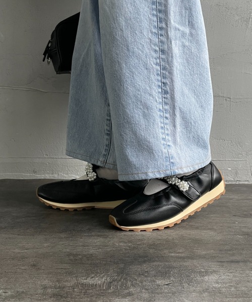 FOOT INDUSTRY/フット インダストリー] パール メリージェーン