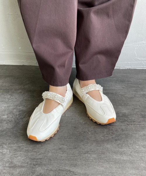 FOOT INDUSTRY/フット インダストリー] パール メリージェーン