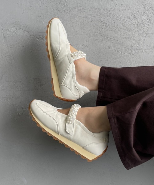 FOOT INDUSTRY/フット インダストリー] パール メリージェーン