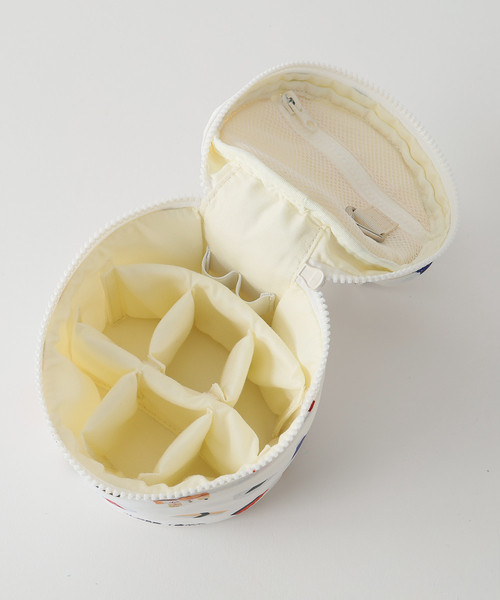 SLOBE IENA（スローブイエナ）の「aki ishibashi トラベルバニティポーチ（ポーチ・レディース・ホワイト・FREE）」の15枚目の写真