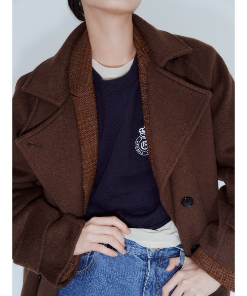 セール】ロイヤルジーロン・ロングコート（チェスターコート）｜emmi