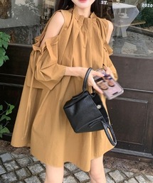Ritomo De Ricco（リトモ・デ・リコ）の「オープンショルダーディティールワンピース（ワンピース）」