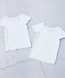 Fluffy BROTHERS（フラッフィーブラザーズ）の「肌着Tシャツ(首グリノーマル）（インナーウェア/肌着）」