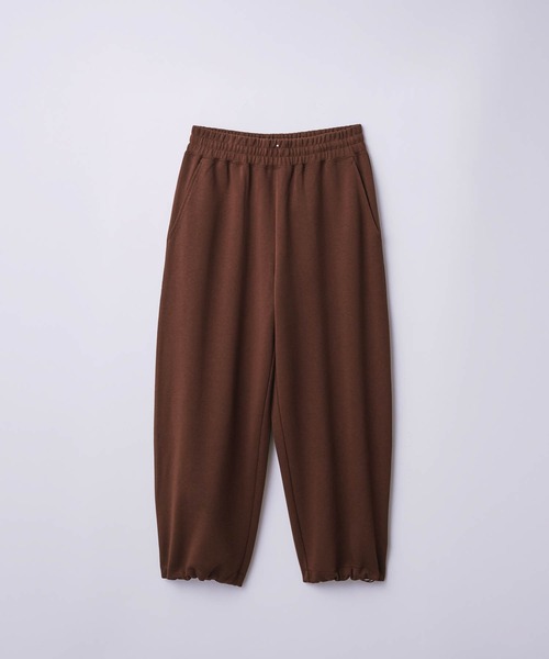 SLICK（スリック）の「【SLICK/スリック】Double Air Knit Sweat Wide Pants/ダンボールニットワイドパンツ/スウェット/セットアップ（スウェットパンツ・メンズ・ヘザーグレー/ブラック/ブラウン・1/2/3）」の3枚目の写真