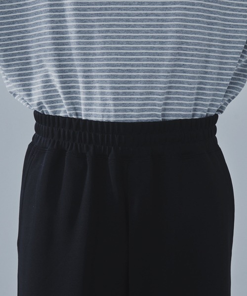 SLICK（スリック）の「【SLICK/スリック】Double Air Knit Sweat Wide Pants/ダンボールニットワイドパンツ/スウェット/セットアップ（スウェットパンツ・メンズ・ヘザーグレー/ブラック/ブラウン・1/2/3）」の12枚目の写真