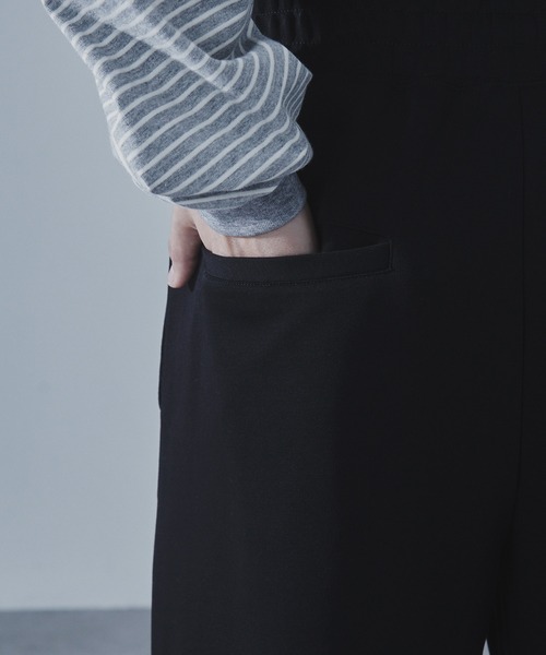 SLICK（スリック）の「【SLICK/スリック】Double Air Knit Sweat Wide Pants/ダンボールニットワイドパンツ/スウェット/セットアップ（スウェットパンツ・メンズ・ヘザーグレー/ブラック/ブラウン・1/2/3）」の14枚目の写真