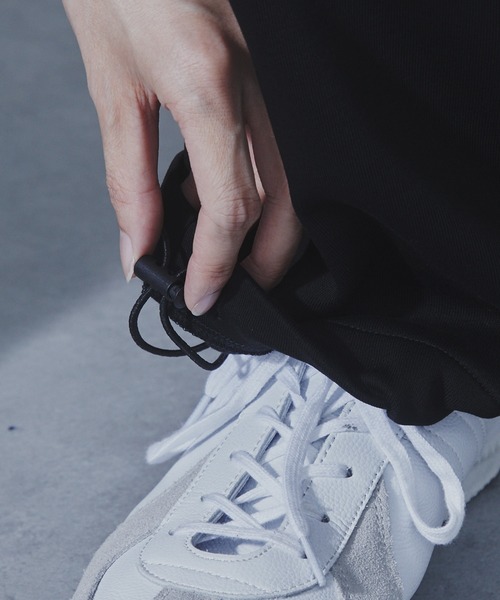 SLICK（スリック）の「【SLICK/スリック】Double Air Knit Sweat Wide Pants/ダンボールニットワイドパンツ/スウェット/セットアップ（スウェットパンツ・メンズ・ヘザーグレー/ブラック/ブラウン・1/2/3）」の18枚目の写真