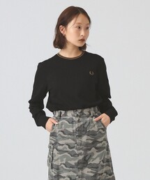 FRED PERRY / ツイン ティップド ロングスリーブ Tシャツ
