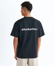 OLD ENGLISH ST /クイックシルバーダンボールニットルーズフィットMERCURYコレクション半袖Tシャツ