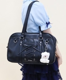 axes femme POETIQUE | レースアップボストンバッグ(ボストンバッグ)