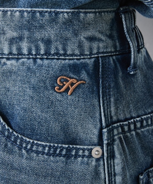 CHIC STYLE(シックスタイル)の「ソフトデニムマキシスカート<大きいサイズ有>シックスタイル(デニムスカート・レディース・ブルー系/ブラック系・M/L/LL/3L/4L/5L)」の15枚目の写真