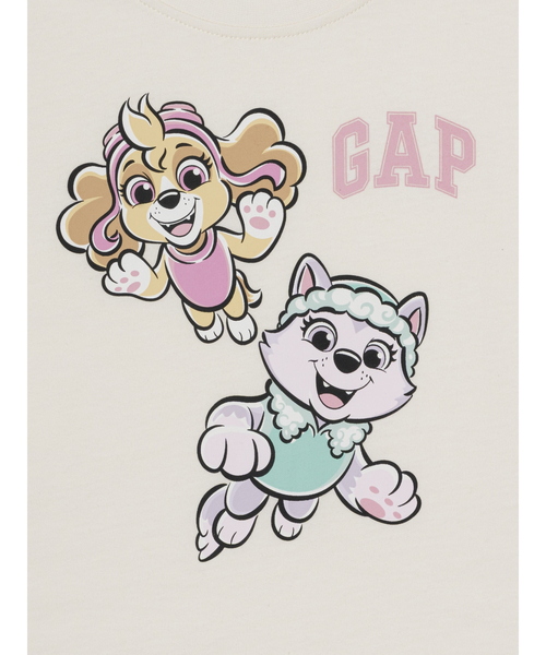 GAP(ギャップ)の「パウ・パトロール グラフィックTシャツ (幼児・ベビー)(Tシャツ/カットソー・キッズ・パープル/アイボリー・100cm/110cm/105cm/90cm/95cm)」の5枚目の写真