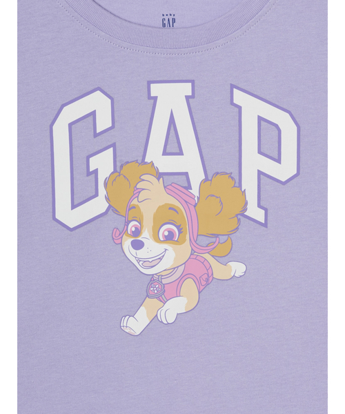 GAP(ギャップ)の「パウ・パトロール グラフィックTシャツ (幼児・ベビー)(Tシャツ/カットソー・キッズ・パープル/アイボリー・100cm/110cm/105cm/90cm/95cm)」の6枚目の写真