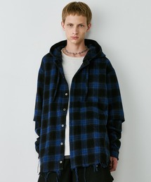 AIVER | AIVER　レイヤードオンブレチェックシャツ(シャツ/ブラウス)