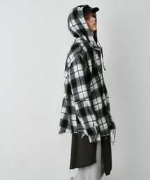 AIVER（アイバー）の「AIVER　レイヤードオンブレチェックシャツ（シャツ/ブラウス）」