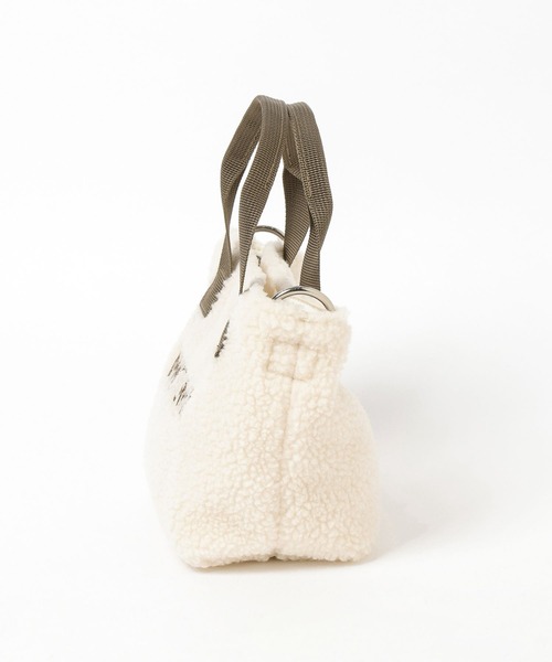 Minnetonka（ミネトンカ）の「【MINNETONKA(ミネトンカ)】別注ボアトート(KIDS)（トートバッグ・キッズ・ブラウン/グレー/アイボリー・FREE）」の5枚目の写真