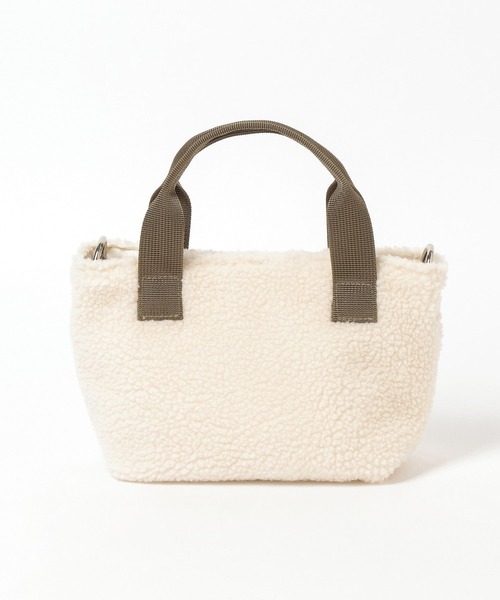 Minnetonka（ミネトンカ）の「【MINNETONKA(ミネトンカ)】別注ボアトート(KIDS)（トートバッグ・キッズ・ブラウン/グレー/アイボリー・FREE）」の6枚目の写真