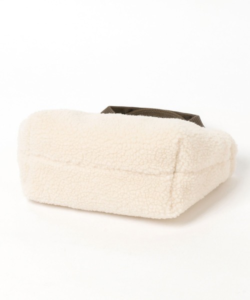 Minnetonka（ミネトンカ）の「【MINNETONKA(ミネトンカ)】別注ボアトート(KIDS)（トートバッグ・キッズ・ブラウン/グレー/アイボリー・FREE）」の16枚目の写真