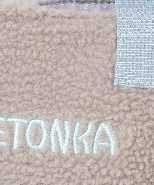 Minnetonka（ミネトンカ）の「【MINNETONKA(ミネトンカ)】別注ボアトート(KIDS)（トートバッグ・キッズ・ブラウン/グレー/アイボリー・FREE）」の21枚目の写真