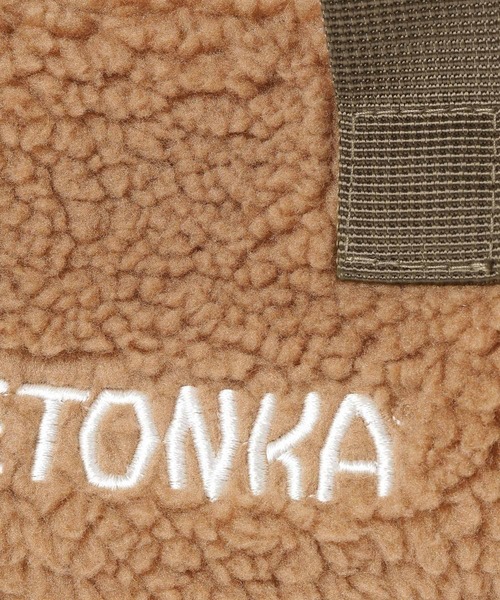 Minnetonka（ミネトンカ）の「【MINNETONKA(ミネトンカ)】別注ボアトート(KIDS)（トートバッグ・キッズ・ブラウン/グレー/アイボリー・FREE）」の22枚目の写真