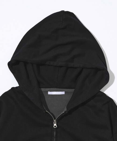 Firsthand(ファーストハンド)の「Firsthand/ファーストハンド 配色 リラックスフィット ダブルジップフーディ / ダブルフェイス ジップアップ フーディ(パーカー・メンズ・グレー/チャコールグレー/ブラック・M/L)」の13枚目の写真